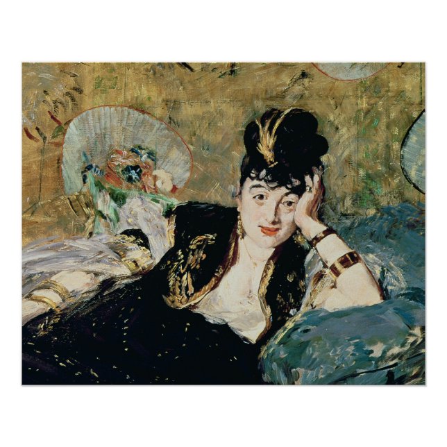 Manet | The Lady with Fans Poster (Front)