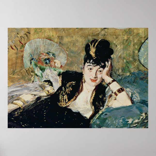 Manet | The Lady with Fans Poster (Front)