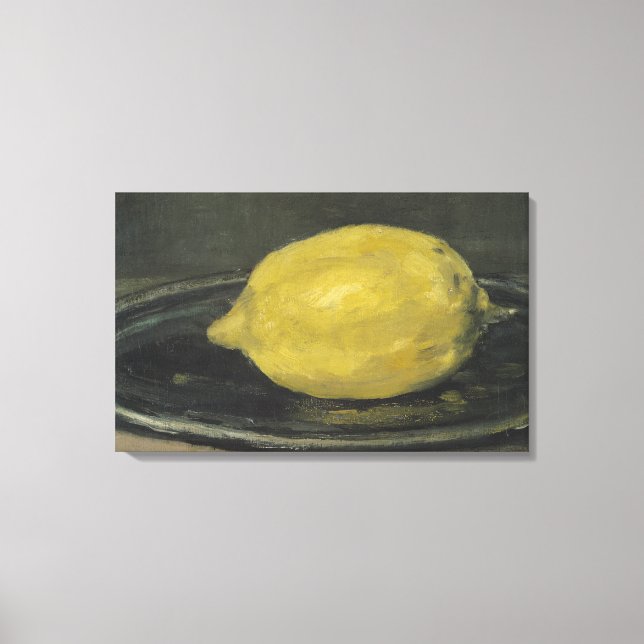 Manet | The Lemon, 1880 Canvas Print (Front)