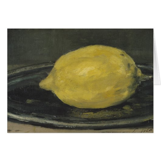 Manet | The Lemon, 1880 Cards (Front Horizontal)