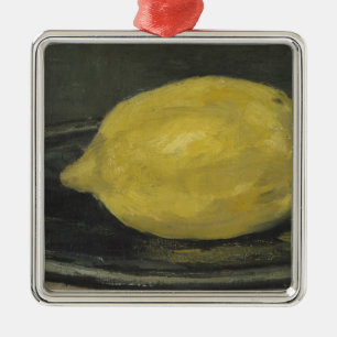 Manet   The Lemon, 1880 Metal Ornament