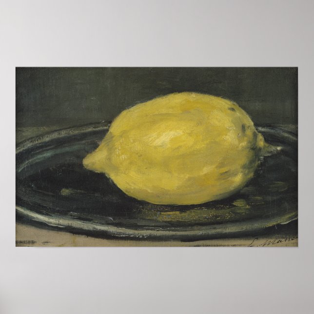 Manet | The Lemon, 1880 Poster (Front)