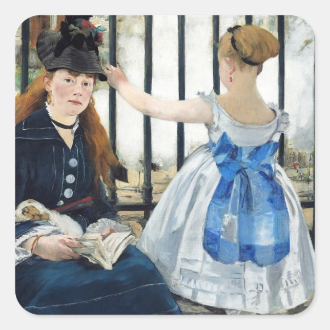 Manet The Railway Stickers (Front)