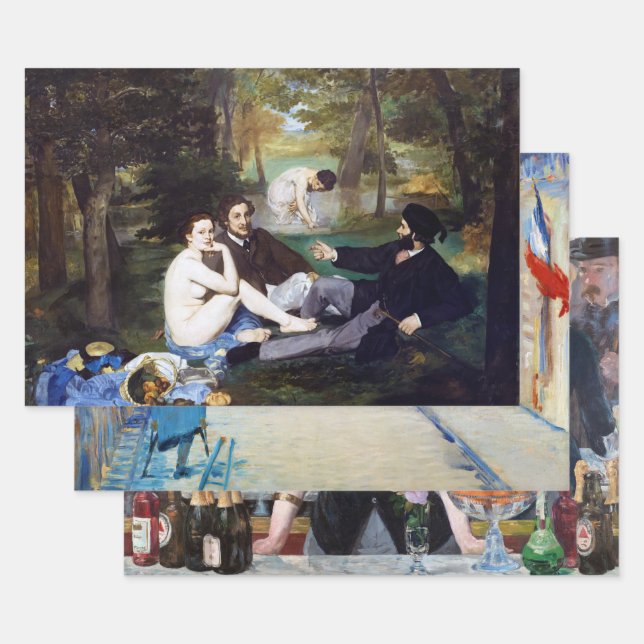 Manet Wrapping Paper Sheets (Set)