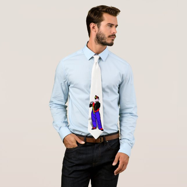 Manet's Little Flutist ala Tie (In Situ)