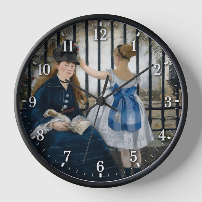 Manet's "The Railway" Clock (Front)