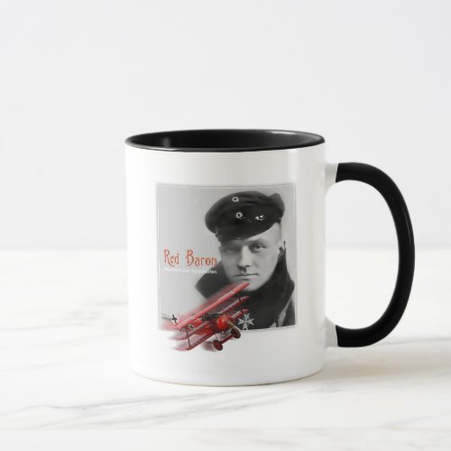 Manfred Von Richthofen The Red Baron 1918 Mug