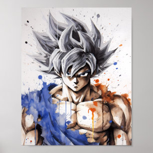 Anime - Dragon ball Z Goku Stylish Design Wall Poster – Epic Stuff