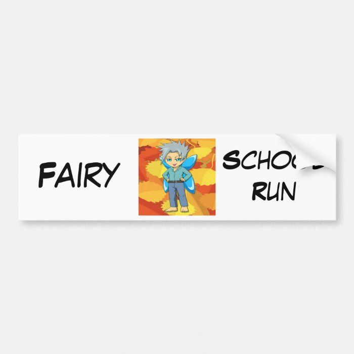 Manga Fairies by Nekoni Bumper Stickers