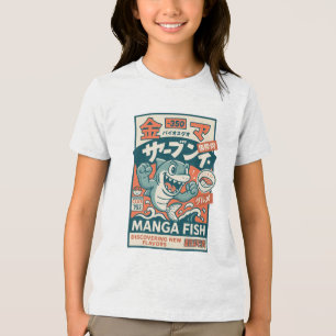 Manga Fish Tri-Blend Shirt
