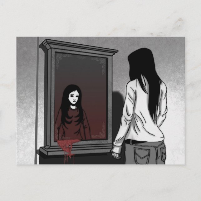 Manga Girl Card (Front)