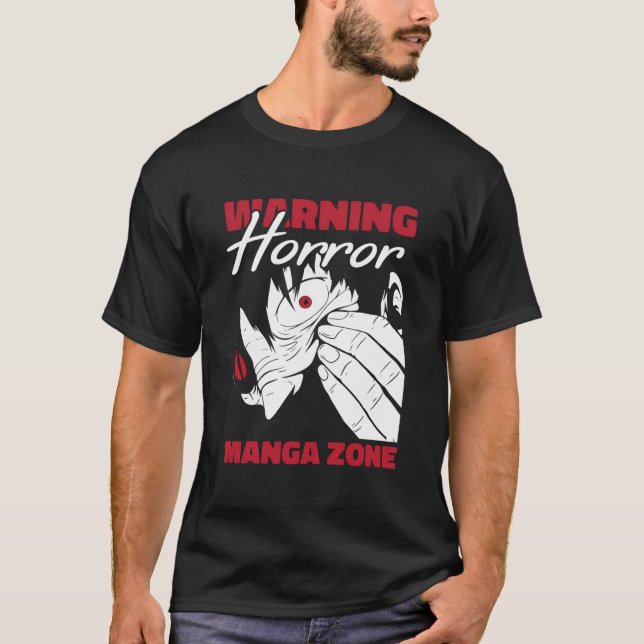 Manga Horror Japan Cosplay Kawaii Otaku Japanese A T-Shirt (Front)