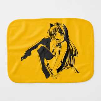 Manga, Neko Catgirl Furry Anime Loli Slave Baby Bu Burp Cloth