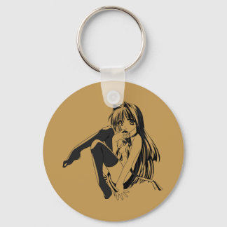 Manga, Neko Catgirl Furry Anime Loli Slave Keychai Keychain