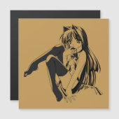 Manga, Neko Catgirl Furry Kawaii Loli (Front/Back)