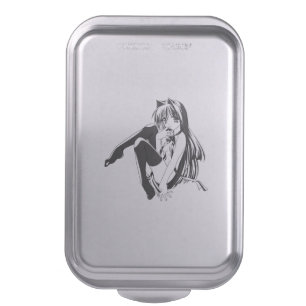 Manga, Neko Catgirl Furry Kawaii Loli  Cake Pan