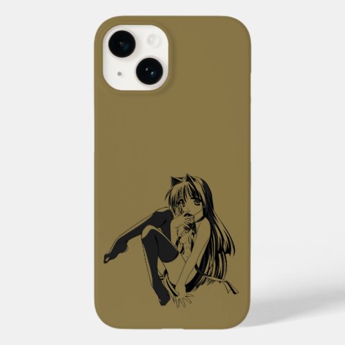 Manga Neko Catgirl Furry Kawaii Loli  Case_Mate iPhone 14 Case