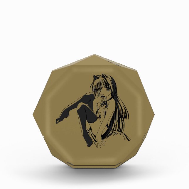 Manga, Neko Catgirl Furry Kawaii Loli  Photo Block (Front)