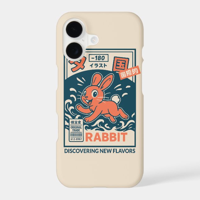 Manga Rabbit Iphone Case (Back)