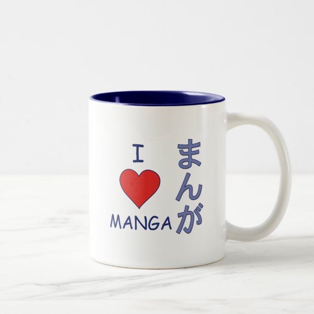 Manga Two-Tone Coffee Mug (Right)