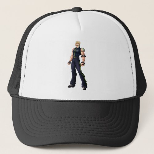 Manga Video Game Hero Trucker Hat