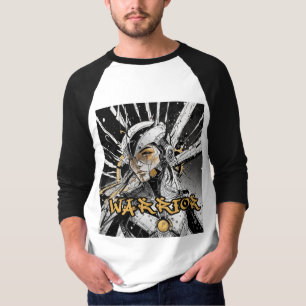 Manga warrior Raglan T-Shirt