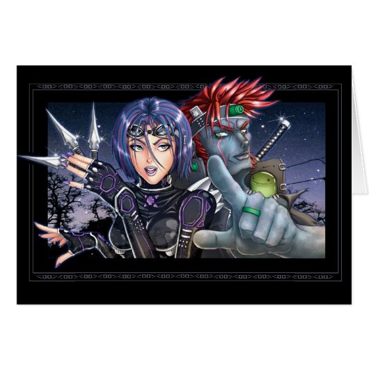 Manga Warriors Cards (Front Horizontal)