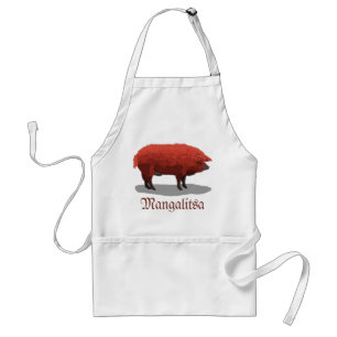 Mangalitsa pig adult apron