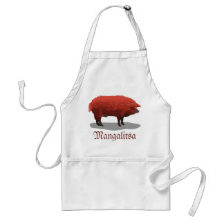 Mangalitsa pig adult apron