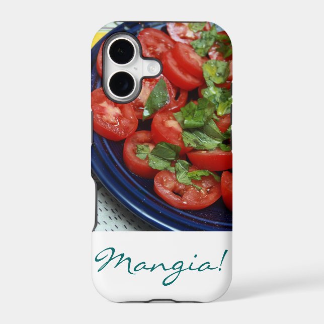 Mangia! Iphone Case (Back)