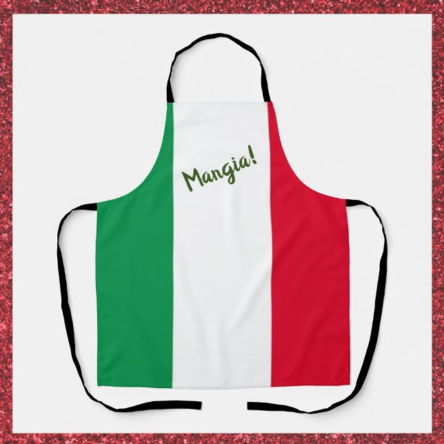 Mangia Italian Flag Apron (https://www.zazzle.com/store/capricepetit)