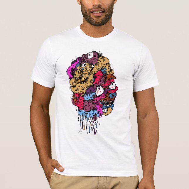 mangle face T-Shirt (Front)