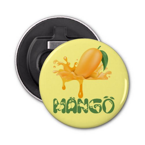 Mango button covering  bottle opener