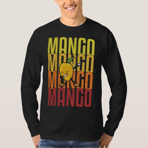 Mango Dabbing Fruit Funny Women Mangoes Love T_Shirt