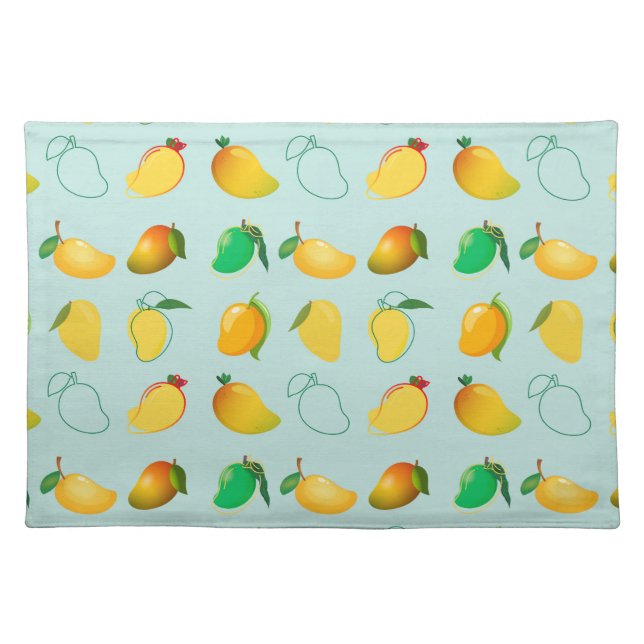  Mango Fresh Cloth Placemat (Front)