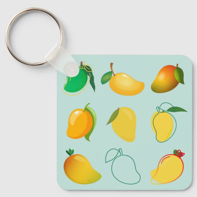 Mango Fresh Keychain (Front)