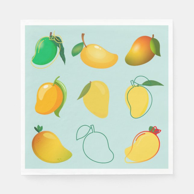 Mango Fresh Napkins (Front)
