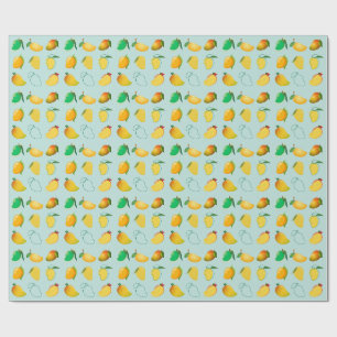 Mango Fresh Wrapping Paper