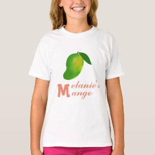  Mango Fruit and your initial M T-Shirt