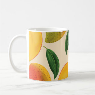 Mango Fruit Seamless Pattern Coffee Mug