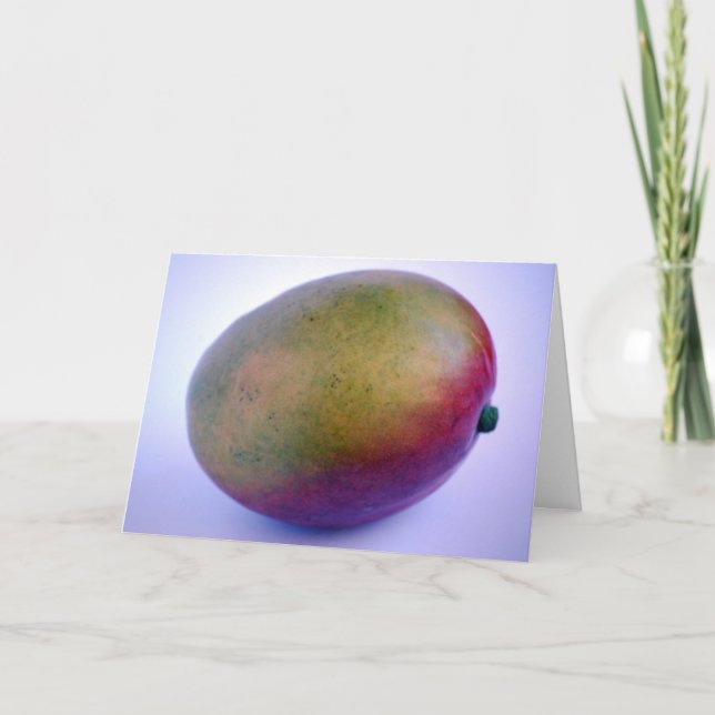 mango greeting card (Front)