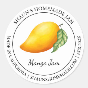 Mango Jam Modern label