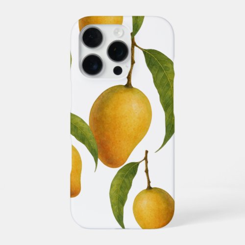  Mango Madness Sweet, Juicy and Trendy. iPhone 16 Pro Case
