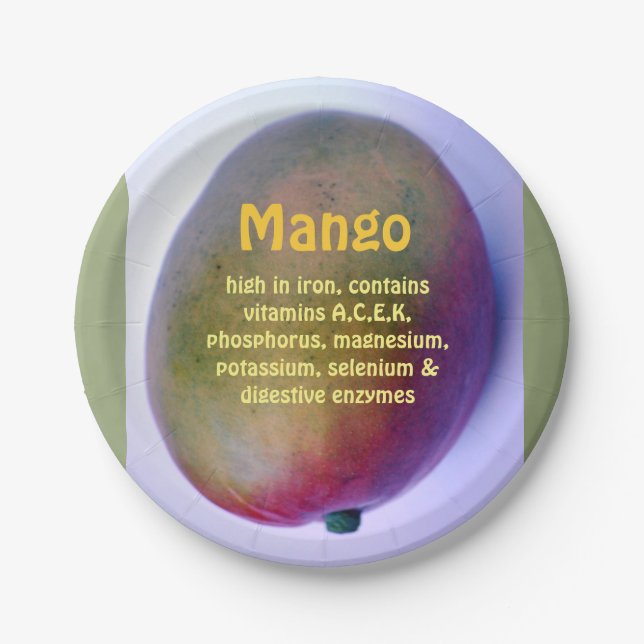 Mango Paper Plates (Front)