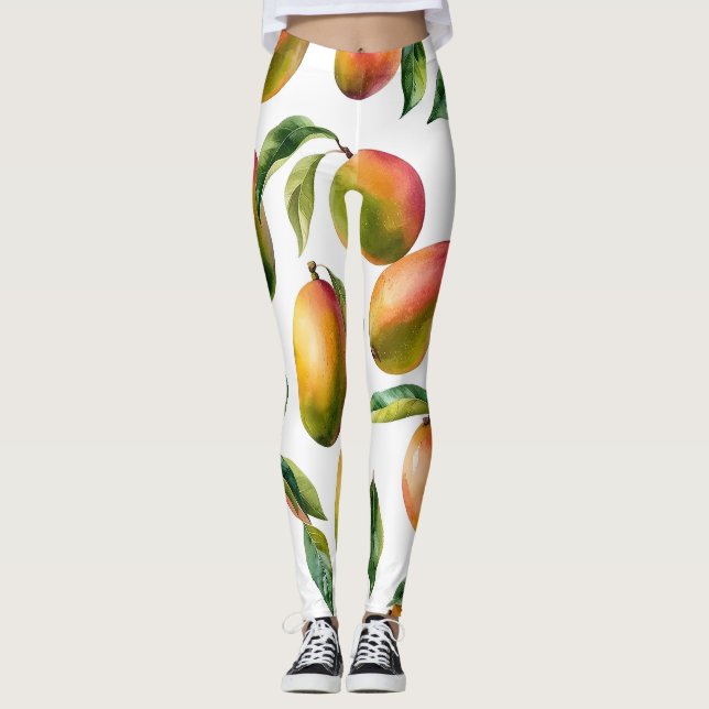 Mango Pattern Leggings (Front)