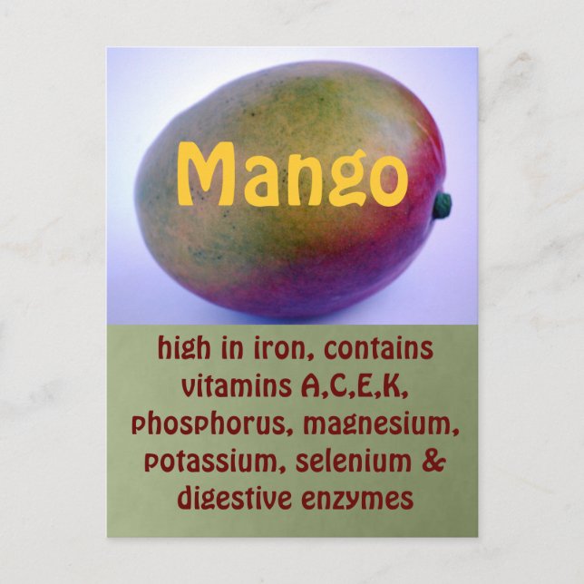 mango postcard (Front)