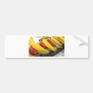 Mango Rice Sushi Food Plate Meal Cuisine Bumper Sticker