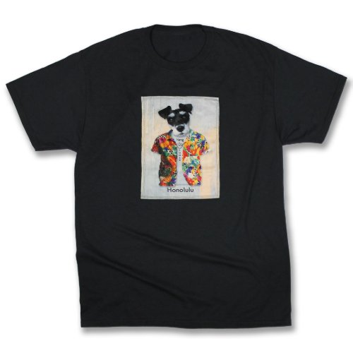 Mango Schnauzer Hang Loose Shirt Black