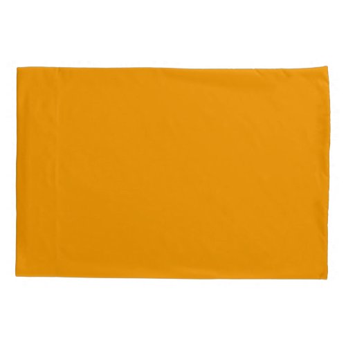 Mango Sherbert Orange Solid Color 2022 Color Pillow Case