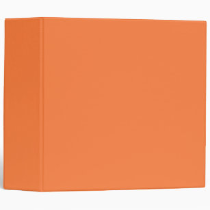 Mango Solid Color   Classic   Trendy  3 Ring Binder